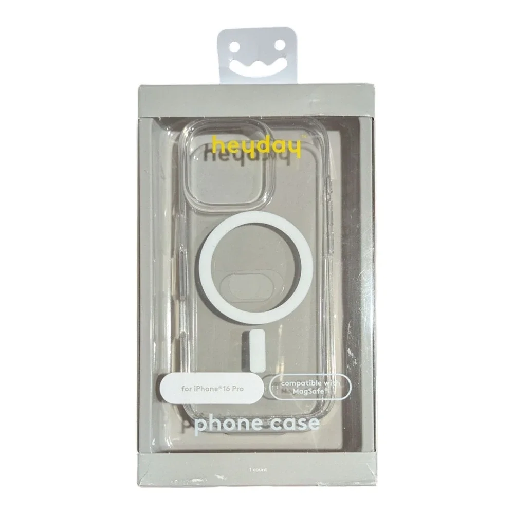 K6. Heyday MagSafe Case For Apple iPhone 16 Pro - Clear
